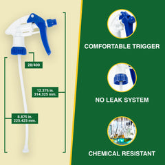 Heluva Green trigger held in hand demonstrating size and comfortable use