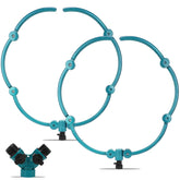 HEYTIMI front packaging showing two green watering rings and included parts benefits easy setup