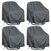 HI···YOUR COVER front packaging showing four waterproof swivel chair covers and brand