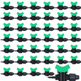 Hiboom front packaging showing 50 adapters and ease of bulk replacement