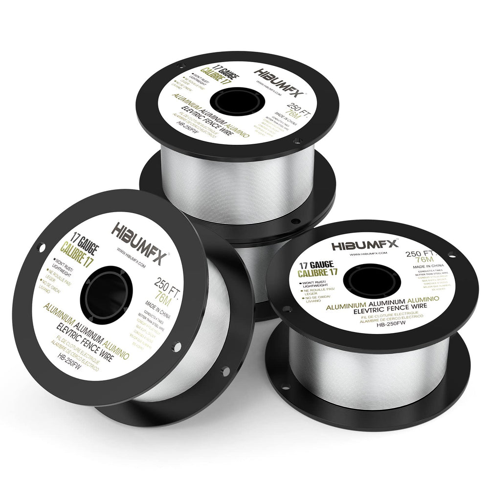 HIBUMFX four 250ft spools front view showing neat packaging and convenience