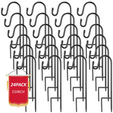 Hicarer shepherds hooks front package showing 24-piece boxed set and benefits