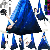 HiChrote front view of cocoon swing showing secure shape and comfort