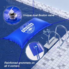 Hidbot reinforced grommet and included rope threaded for secure center anchoring benefit