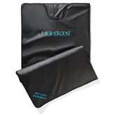 HigherDOSE blanket front view showing sleek design and easy storage benefit