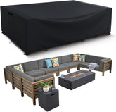 HIGHTQURO front view on sectional showing full coverage and protection