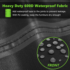 HIGHTQURO taped seam detail preventing leaks and ensuring long-lasting water protection