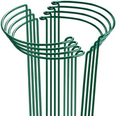 HiGift front view showing green half-round support blending with plants and providing structure