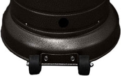 Hiland adjustable table detail showing 15.7-inch surface for drinks and convenience