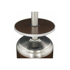 Hiland close-up of burner head highlighting stainless steel detail and efficient heat output