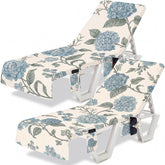 Hillsuren front view showing hydrangea print and bright design benefit identification