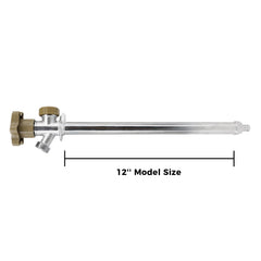 Himaweek 3/4-inch male hose thread outlet displaying universal garden hose compatibility