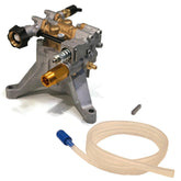 Himore pump front view showing complete assembly and easy replacement benefit