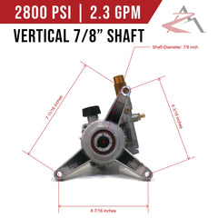 Himore pump mounted on engine demonstrating correct fitment advantage