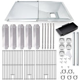 Hiorucet full replacement kit laid out showing all parts and easy upgrade benefit