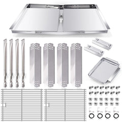 Hiorucet full replacement kit laid out showing complete parts, restoring grill performance