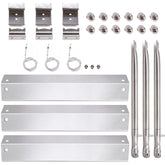 Hiorucet front kit packaging showing all included replacement parts and easy identification