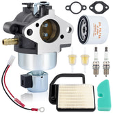 Hipa carburetor front view showing precise fit and improved fuel flow