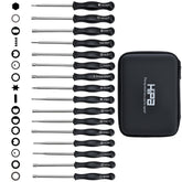 HIPA front view of 16-piece carburetor adjustment kit showing organized case and drivers for quick access