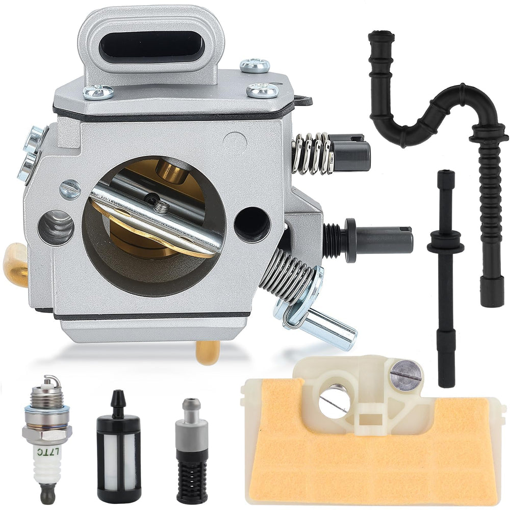 Hipa front view of carburetor showing mounting pattern and fitment benefit