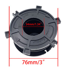 Hippotech side view of cap demonstrating secure locking design and durability