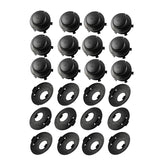 Hippotech front pack showing 12 spools and 12 caps for easy bulk replacement