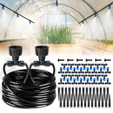 HIRALIY kit front layout showing included tubing and fittings for quick setup