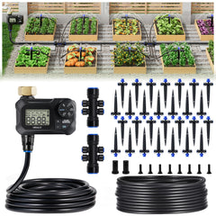 HIRALIY front packaging showing complete 100FT kit and components for easy setup