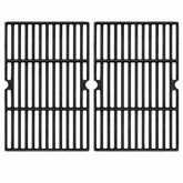 Hisencn front view of cast iron grates showing solid construction and durable design benefit