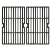 Hisencn front packaging showing two replacement cast iron grates and label benefits