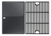 Hisencn front view installed on Nexgrill shows precise fit and restored cooking surface