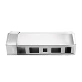 Hisencn heat manifold front view showing stainless-steel finish and fit benefit