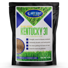 Hit List Seed front packaging showing 5 lb bag and product name for easy selection