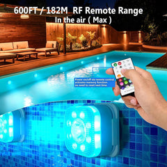 HL underwater glow in pool demonstrating deep, even illumination and atmosphere