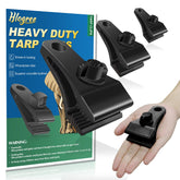 HLOGREE front view of the 40-piece tarp clips set showing organized packaging and convenience