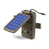 HME Sol-Pak front panel showing connectors and LED indicator for reliable power