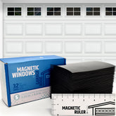 HMmagnets full garage door installed view improves curb appeal