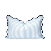 Hofdeco Premium front view baby blue striped cover shows coastal style and easy refresh