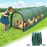 Hogarjal front view of unfolded tunnel showing full length and quick setup benefit