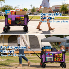 Holacamking canopy detail with attachment points, shows sun protection feature