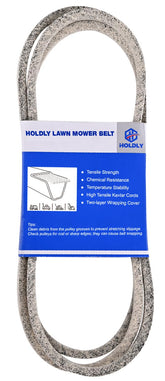 Holdly deck belt front view showing full length and fit for easy replacement