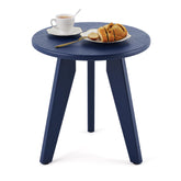 Homenjoy navy front view showing compact table and practical surface