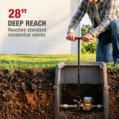 HOMESTEAD solid rebar shaft texture and powder-coat for long-lasting durability