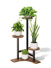 Homsorout front view corner shelf showing three-tier display benefit