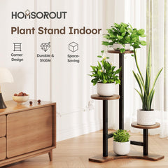 Homsorout side profile showing triangular footprint saves floor space