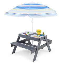 HONEY JOY front view assembled table showing versatile play and picnic use