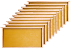 Honey Lake front view of deep frames pack showing ready-to-assemble kit and convenience