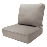 Honeycomb front view of cushion showing clean seam and elegant color for curb appeal