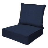Honeycomb front view of seat and back cushions showing refreshed patio upgrade benefit