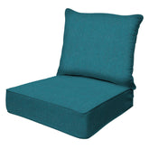 Honeycomb front view seat cushion showing clean profile and vibrant color for refreshed patio